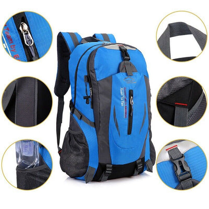 HUNTVP 30L 40L Hiking Camping Backpack Waterproof Outdoor Sport Luggage Rucksack